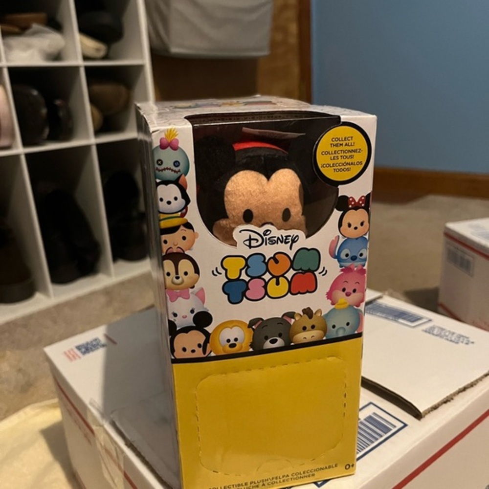 COPY - Disney Tsum Tsum Plush Toy - Black and Red